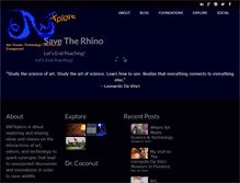 Tablet Screenshot of antxplore.com